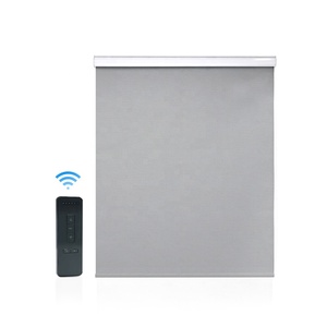 Tende a rullo motorizzate Duo dell'ombra del tessuto senza fili della tenda elettrica della finestra di vendite calde per le finestre - Product Image 1