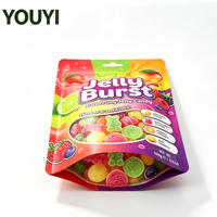 Sachet Doypack en Mylar Plastique Personnalisé avec Impression Gravure, Anti-Odeur, Ziplock, 100g 200g 500g, pour Emballage de Thé