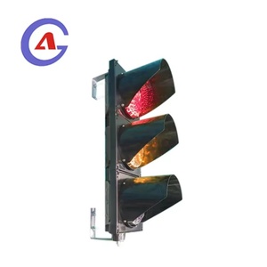 Semáforo Automático de 8 Pulgadas, Impermeable, con LED de Visión Completa y Lentes Rojas, Verdes y Amarillas, 200 mm, para Cruce de Carreteras, Clasificación IP65 - Product Image 2