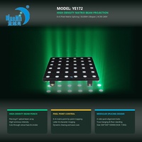 Projecteur LED Bluemoon 200W Golden Matrix avec 36 perles lumineuses 3-en-1 pleine couleur DMX512 pour discothèques, théâtres, locations, fêtes et bars