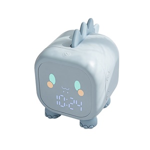 Réveil Dragon Amusant, <span class=keywords><strong>Veilleuse</strong></span> Intelligente Créative, Annonce de l'Heure Vocale, Design LED Cartoon pour Enfants et Étudiants, Idéal Chevet - Product Image 2