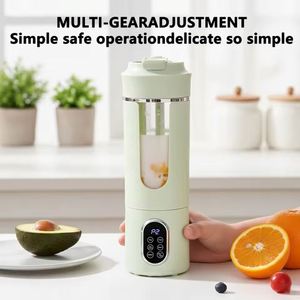 Licuadora Portátil Multifuncional Compatible con Automóviles de 530 ml, 12 Cuchillas de Acero Inoxidable, Recargable por USB, Plástico de Grado Alimenticio - Product Image 3