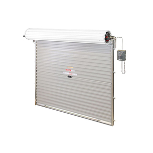 Porte di Sicurezza in <span class=keywords><strong>Acciaio</strong></span> dal Design Moderno Industriale Commerciale, Serrande <span class=keywords><strong>Avvolgibili</strong></span> Antivento per Magazzini, Porte a Serranda Finite - Product Image 6