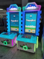 Bornes d'arcade de jeu vidéo Flappy Bird à pièces, pour enfants, 220V, machine de divertissement électronique à récompenses, construction métallique