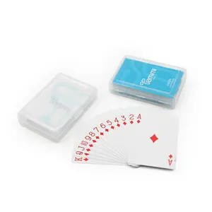 China supplier custom Poker Size Good Printing Flash Card Game plastic box or tin box custom box playing cards lighter