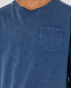 Personnalisé décontracté coton enfants vêtements hauts pullover couleur unie bébé garçons vêtements bleu minéral adolescent aller à <span class=keywords><strong>la</strong></span> poche à manches longues t-shirt - Product Image 6