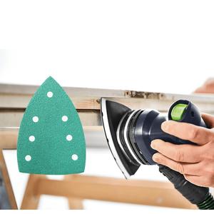 แผ่น<span class=keywords><strong>กระดาษทราย</strong></span> PMS สามเหลี่ยม100X150มม. สีเขียวปรมาณูขัดหัวใจสีเขียวปรมาณูแผ่นทรายสีเขียว - Product Image 5