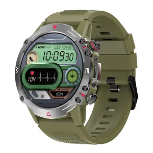 2024 New Arrival Amoled Smart Watch For Sport HK87 410mah Large Battery BT Call Outdoors IP68 Waterproof HK87 Smartwatch