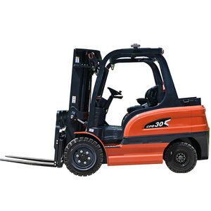 Giá tốt nhất xe nâng điện 3 tấn 3.5 tấn 4 tấn 5 tấn chất lượng cao pin lithium nâng chiều cao 3M-8m DIESEL trang trại 4WD Xe nâng - Product Image 1