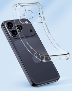 เคสใสกันกระแทก TPU แบบนิ่มสำหรับ <span class=keywords><strong>iPhone</strong></span> 13/12/11/17 Pro MAX ขายส่ง รับทำโลโก้ รองรับ OEM สั่งซื้อจำนวนมาก - Product Image 3