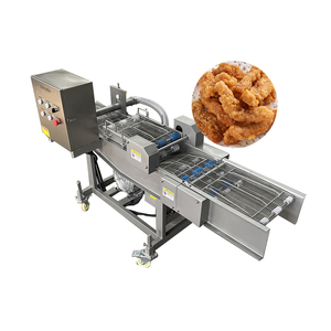 Haute capacité automatique viande tarte poulet pépite battage Machine nourriture poisson Hamburger Patty Tempura pâte revêtement Machine - Product Image 2