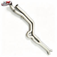 Tuyau intermédiaire à longueur égale en acier inoxydable SS304 haute performance KM pour BMW G87 G80 G82 M2 M3 M4 S58 3.0T – Amélioration de l'échappement