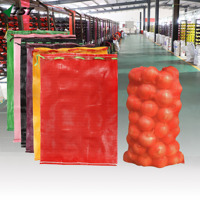 Mesh tassen voor fruit en groenten, poly mesh tassen