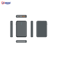 Batería Portátil de Bolsillo de Polímero de Litio con Carga Rápida, Llavero con Banco de Energía de 2000 mAh, Cable USB-C Integrado Opcional para Viajes