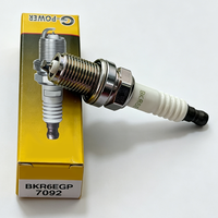 Bougies d'allumage en platine BKR6EGP 7092 pour voitures, compatibles avec Toyota Corolla, Vios, Suzuki Swift, BYD, Geely et Volvo.