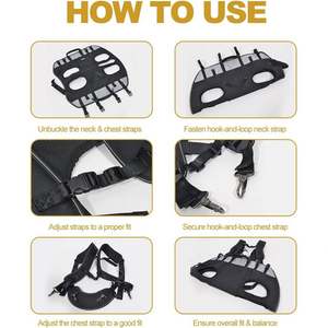 Chaleco de Recuperación para Perros con Tela Impermeable y Resistente a la Suciedad, Multifuncional, Garantiza la Seguridad para Perros Discapacitados o Mayores - Product Image 3