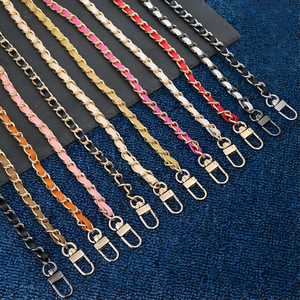 120厘米Pu皮革手柄金属金链肩斜挎包链带包配件 - Product Image 3