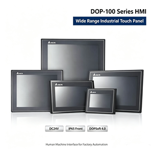Écran LCD TFT de haute qualité série DOP‑100, DC24V, 12,1 pouces, 1024×768, panneau frontal IP65, DC24V, pour l'automatisation industrielle - Product Image 1