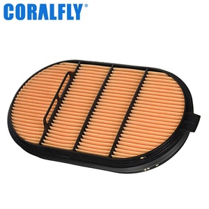 ไส้กรองอากาศเครื่องยนต์ดีเซล CORALFLY รุ่น AF4201 PA5792 P607557 334R1769 สำหรับรถ JCB - Product Image 2