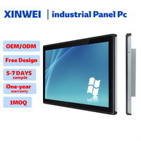 Monitor de Pantalla Táctil TFT de Marco Abierto Compatible con Sistemas Operativos Windows, Android y Linux, Panel Industrial Integrado Resistente al Agua