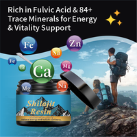 Complément Herbal en Gros pour le Cerveau : Résine de Shilajit Pur de l'Himalaya de Qualité Or 100% Naturelle pour le Soutien Immunitaire et la Vitalité