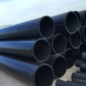 China Manufacture Dn500mm 450mm 400mm Pn16 Pn10 Sdr 11 Sdr 17 Pe 100 High Density Polypropylene Water Supply Pipes Hdpe Pipe