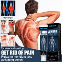 Pommade OEM personnalisée à action rapide pour le soulagement des douleurs lombaires, crème à base de plantes pour les douleurs articulaires, pommades pour les douleurs au genou, vente en gros