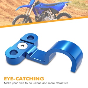 Nicectc cavo del freno posteriore morsetto porta tubo per <span class=keywords><strong>Yamaha</strong></span> <span class=keywords><strong>YZ</strong></span> WR YZF WRF 125 250 125G 250G <span class=keywords><strong>250F</strong></span> 450F 250FX 450FX 250X 450FB 250FE - Product Image 4