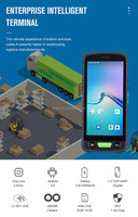 جهاز JZIOT V9100 محمول لقراءة البيانات، جهاز PDA لوجستي محمول باليد، ماسح رمز QR، شاشة صناعية متينة 5.5 بوصة، يدعم 4G LTE، مثالي للتخزين والمواد الغذائية