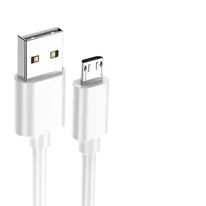 High Quality Cheap Charging 3A Micro Fast Charge Cables White Color Cable Usb Charging Cord Usb Data Cable For Android Phones