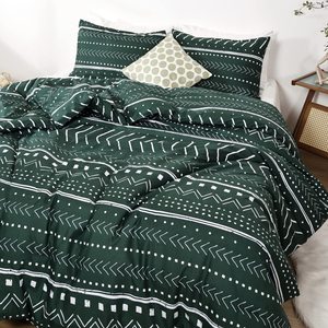 Hot Bán Bohemian Folkloric Mô Hình Nghệ Thuật In Trên Nhu Cầu Aztec Sage Màu Xanh Lá Cây Vua Kích Thước Comforter Set Tùy Chỉnh Boho Bộ Đồ Giường Thiết Lập - Product Image 4