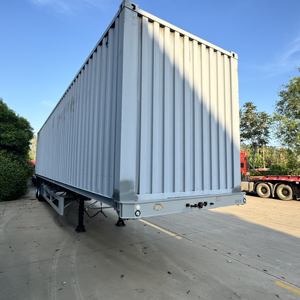 Venta Directa de Fábrica, Semirremolque de 2 Ejes, 13m, 60T, Gran Capacidad, de Acero, para Transporte de Carga a Granel, Logística <span class=keywords><strong>Express</strong></span> - Product Image 4