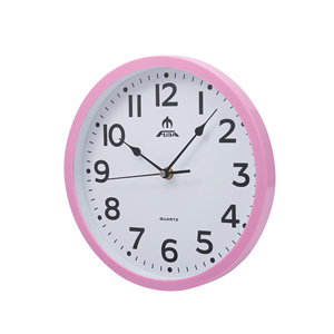 Orologio <span class=keywords><strong>da</strong></span> <span class=keywords><strong>parete</strong></span> rotondo in plastica creativo artistico Home Office orologio <span class=keywords><strong>da</strong></span> <span class=keywords><strong>parete</strong></span> con cornice in plastica - Product Image 3
