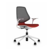 Chaise de bureau exécutive à dossier haut personnalisée, moderne, luxueuse, ergonomique, avec structure en acier et roulettes, pour la maison, le bureau, l'hôtel, l'hôpital