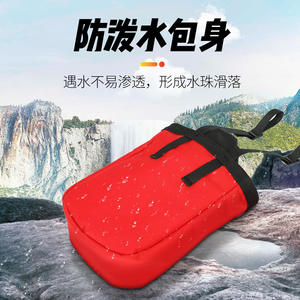 Riñonera Xinda Tool, Ligera, Resistente al Agua, para Senderismo, Escalada, Montañismo, Unisex, Roja y Amarilla - Product Image 2