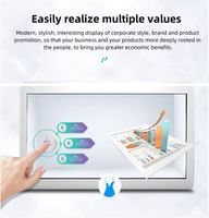 Écran LCD 10,1 pouces OEM pour kiosque publicitaire en centre commercial, avec écran tactile 3D et garantie d'un an