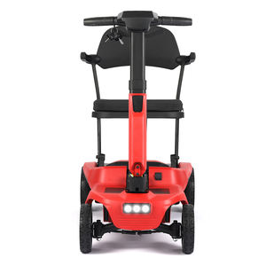 電動スクーターポータブル高齢者屋外旅行使用4輪折りたたみ式 - Product Image 4