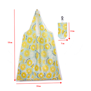 Sac fourre-tout réutilisable en polyester 210d écologique de supermarché, conception pliable et étanche de grande capacité pour un usage quotidien - Product Image 2