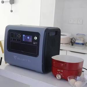 Estación de energía de respaldo portátil 500W-2000W Rango de carga solar Inversor de onda sinusoidal pura Paquete de batería de iones de litio Controlador MPPT - Product Image 2