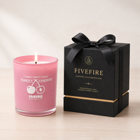 Boîte-cadeau de luxe en cire de soja parfumée à marque privée pour cadeau de mariage, fournisseur OEM en gros