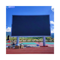 Pantalla LED Fija para Exteriores, para Estadios y Recintos Deportivos, Pantalla Publicitaria Perimetral, IP65 Impermeable, 3840Hz, a Todo Color