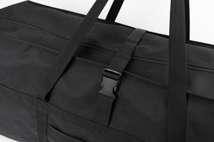 55L 80L 100L 150L aéroport de voyage utilitaire robuste pliable étanche noir Polyester grand sac polochon de voyage - Product Image 4