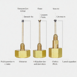 Adaptador de Latón Forjado de Envío Rápido 1/4 FLAREX a 1/4 <span class=keywords><strong>FIP</strong></span> Flexible para Tanque de Gas Refrigerante - Product Image 3
