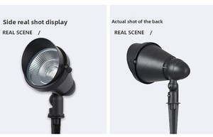 Projecteur LED solaire étanche IP65 pour extérieur, parc, parking, éclairage paysager écoénergétique pour <span class=keywords><strong>jardin</strong></span>, cour, allée - Product Image 3