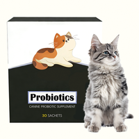 Complément alimentaire quotidien complet pour la santé digestive des animaux de compagnie, 30 sachets, pour toutes les races, soulagement de la diarrhée, aide contre les gaz et les ballonnements