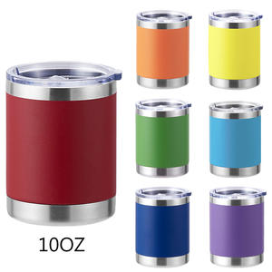 Vaso de 10oz a prueba de fugas sin BPA de alta calidad, taza de Camping aislada al vacío con tapa magnética para té con leche - Product Image 5