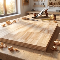 Any Length Paulownia Finger Joint Timber Factory Program Smooth Blank for Picture and Mirror Frame Maker