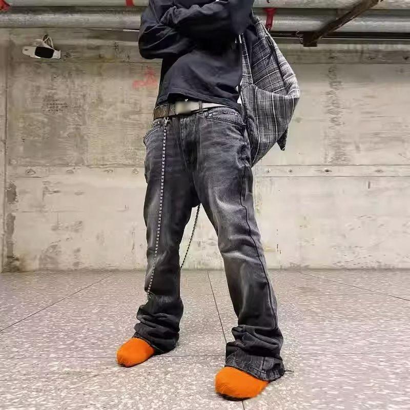 Jeans locos para hombres: moda de calle y estilos personalizados