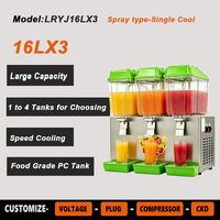 Distributeur de jus, refroidisseur de jus, anti-fuite, grande capacité, refroidisseur de boissons froides, équipement de refroidissement de boissons aux fruits en acier inoxydable