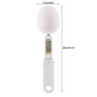 500g 0.1g Accurate Home Use Digital Pocket Spoon Scale Mini Electronic Kitchen Spoon for Food Baking and Cooking